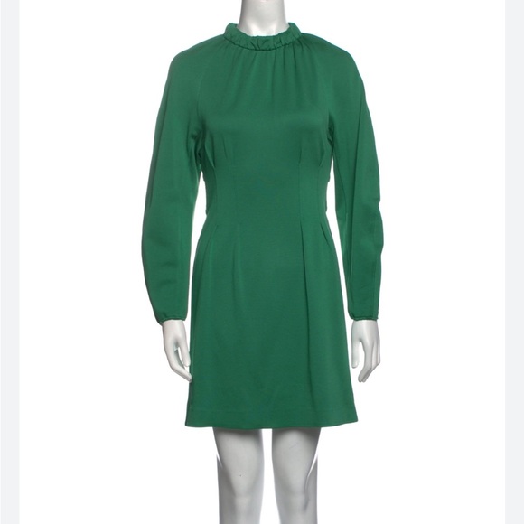 Tibi mock Neck Mini Dress - Picture 1 of 9